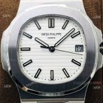 Highest Quality Swiss Patek Philippe Nautilus PPF V4 White Dial Watch 40mm_th.jpg